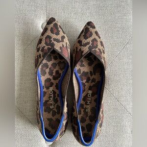 Rothy’s-The Point Cheetah Print Size 8